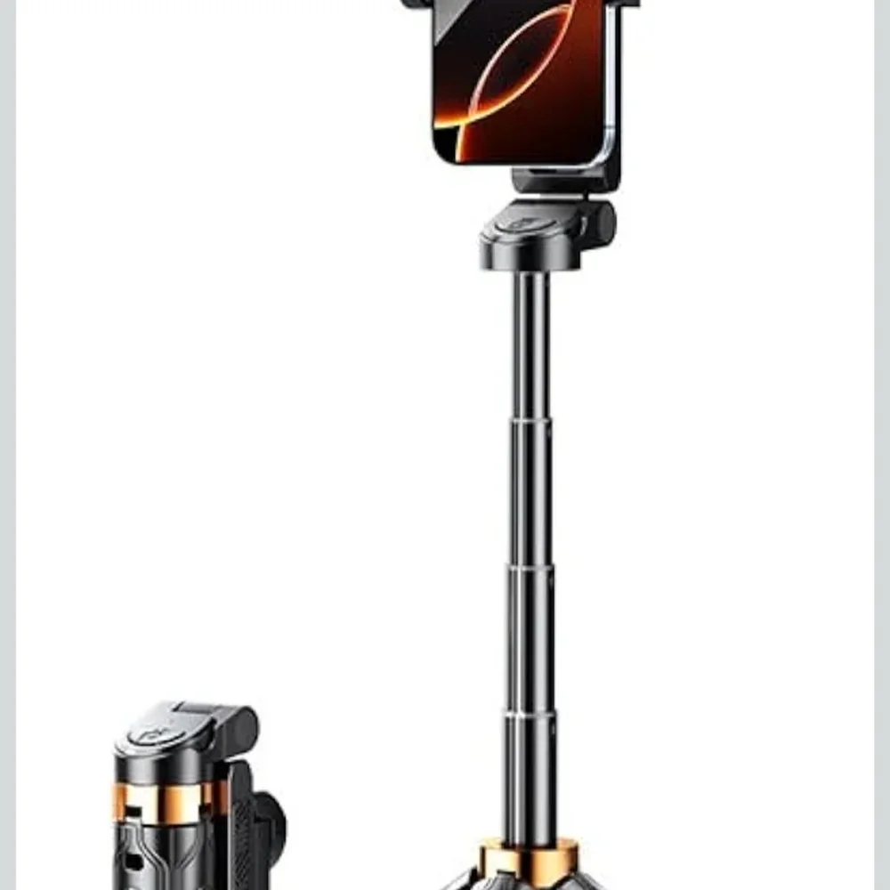 Othr Black Bluetooth Remote Control Selfie Stick